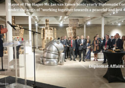 Mayor of The Hague, Mr. Jan van Zanen hosts yearly Diplomatic Corps reception