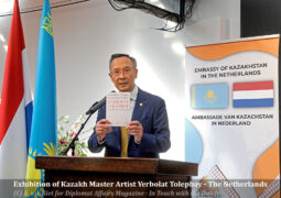 Kazakh Master Artist Yerbolat Tolepbay Exhibits in The Netherlands: Bridging Cultures Through Art