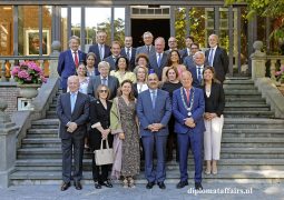 A gracious bid farewell to H.E. Mr. Karim Ben Bécher, Ambassador of Tunisia and Mrs. Rym El Memmi Ben Bécher