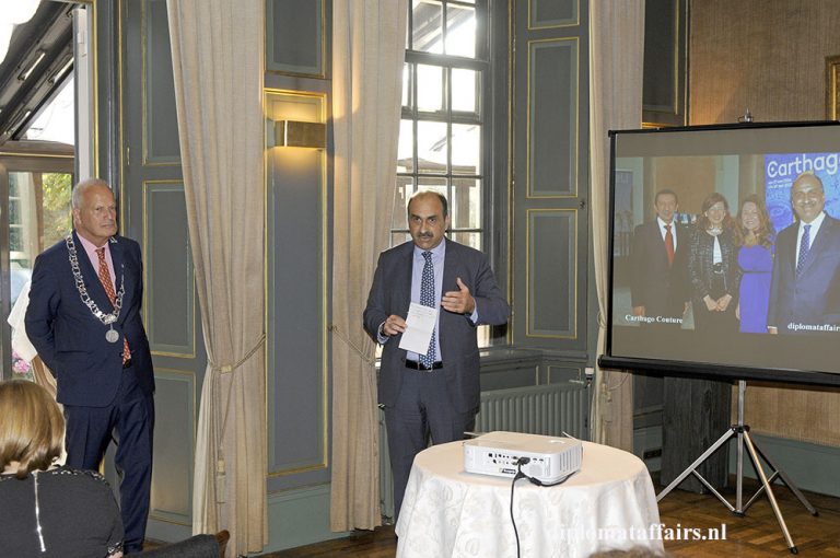 A gracious bid farewell to H.E. Mr. Karim Ben Bécher, Ambassador of ...