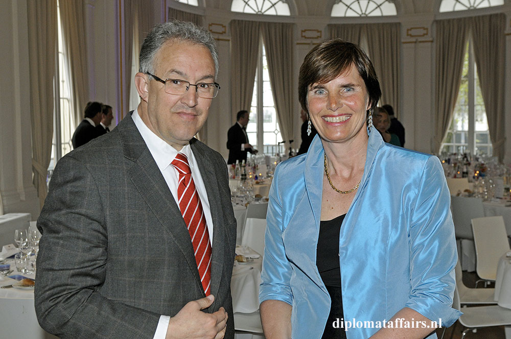 437.jpg Mayor of Rotterdam Ahmed Aboutaleb, Prof. Dr. Jolien Roos-Hesselink MC Erasmus Thorax Foundation