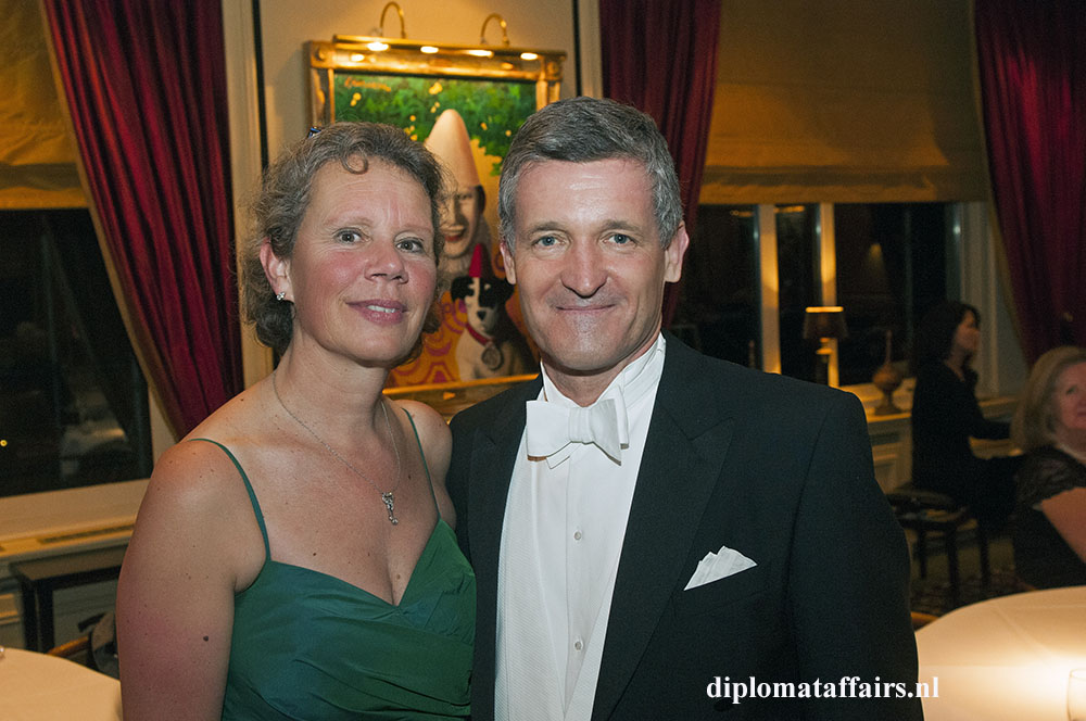 photo 8 Mrs. Ursi Erd, Mr. Christiaan Erd, Chairman of the Foundation Austrian Culture in the Netherlands