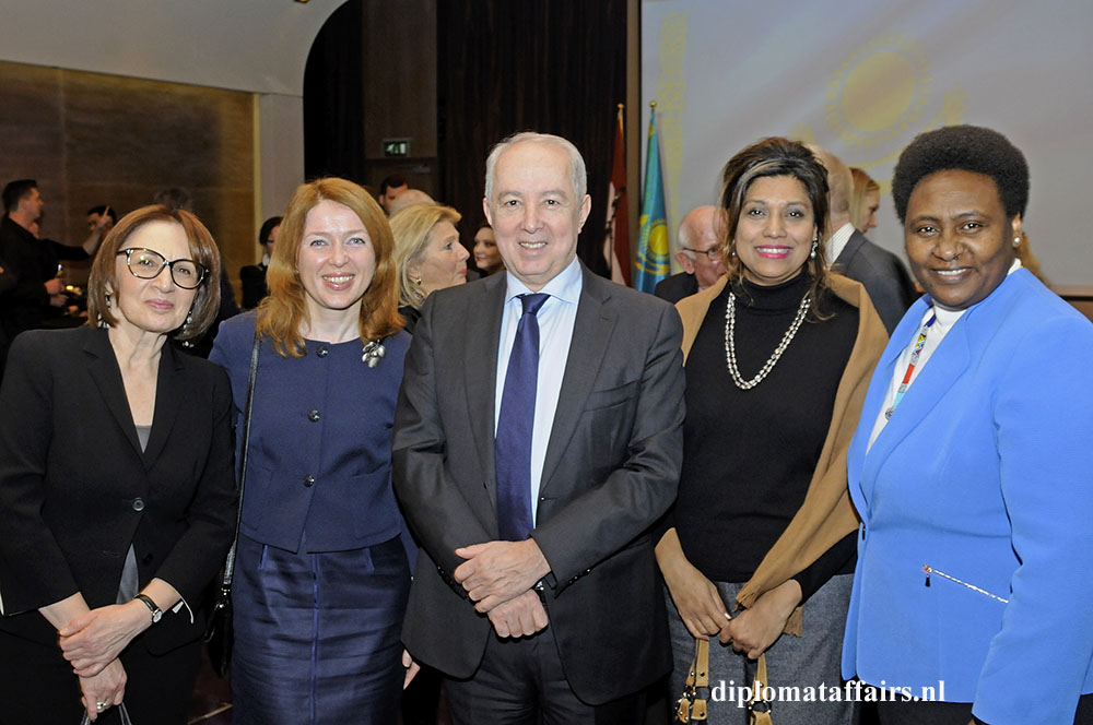 10. mrs. Sevill Evendiyef, Mrs. Tatsiana Barysevich, H.E. Mir-Hamza Efendiyev, Mrs. Shida Bliek, H.E. Ms Rose Makena Muchiri