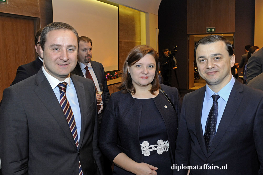 11 H.E. Mr Konstantine Surguladze, H.E. Mr Emilian Brenici and Mrs. Brenici