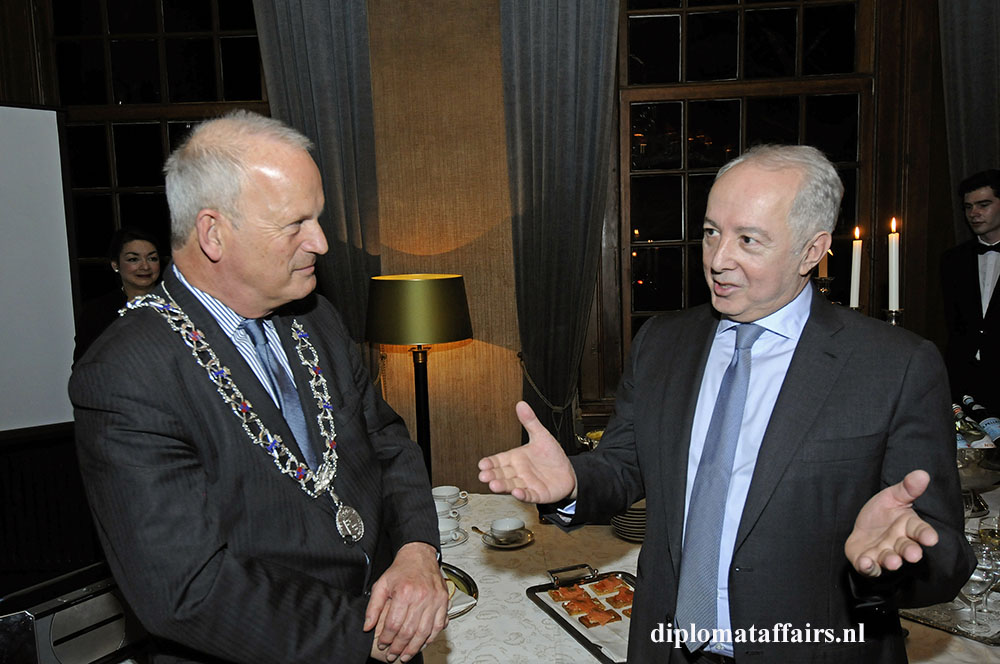 5. Mayor Jan Hoekema and H.E Mr Mir-Hamza Efendiyev 5. Mayor Jan Hoekema and H.E Mr Mir-Hamza Efendiyev