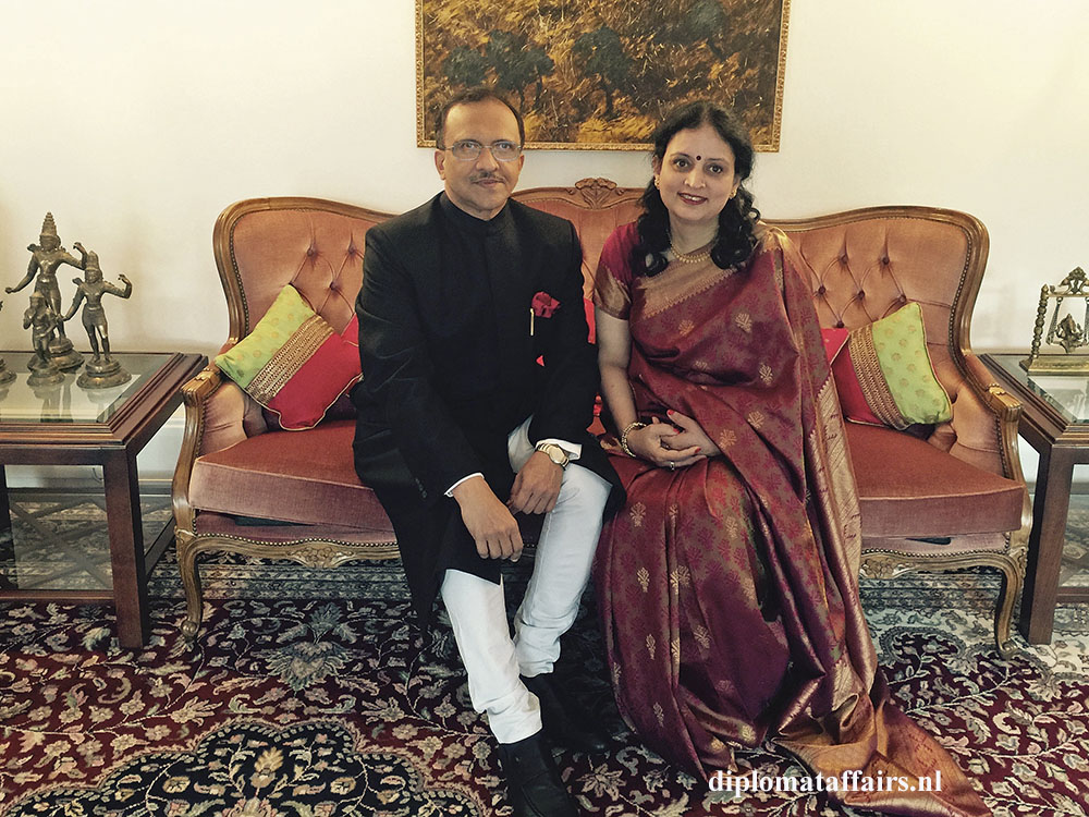 Ambassador of India H.E. Mr. J.S. Mukul and Mrs. Mukul Ambassador of India H.E. Mr. J.S. Mukul and Mrs. Mukul