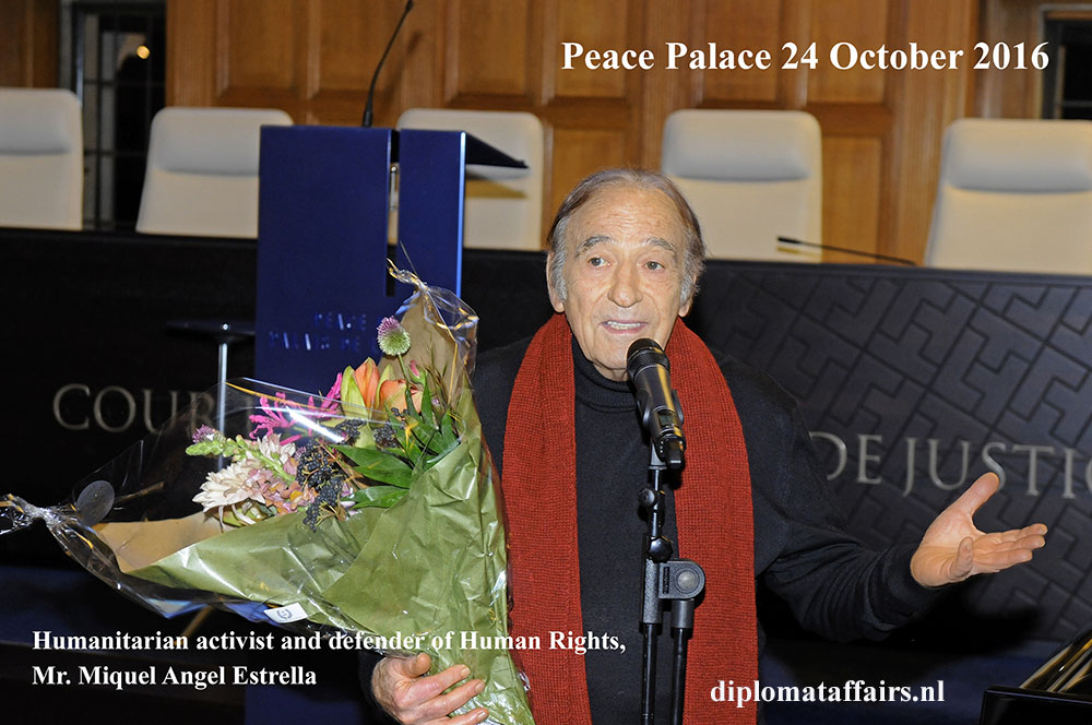 1 Miquel Angel Estrella - Peace Palace 24 October 2016