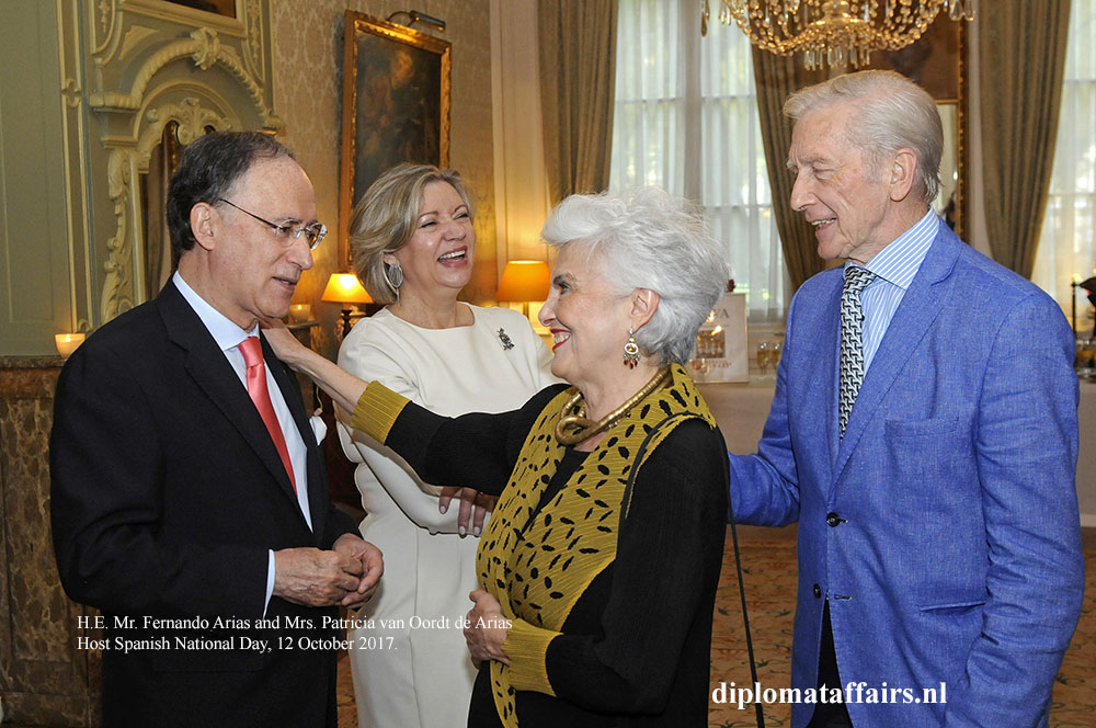 01 Ambassador Fernando Arias Mrs. Patricia van Oordt de Arias diplomataffairs.nl 01 Ambassador Fernando Arias Mrs. Patricia van Oordt de Arias diplomataffairs.nl