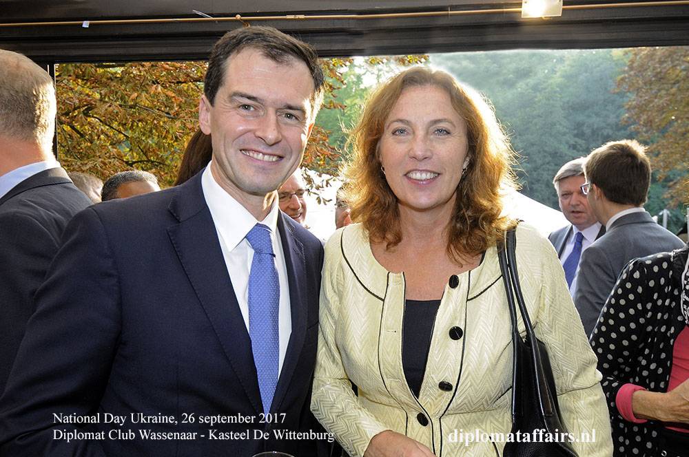 H.E. Mr. Vsevolod Chentsov Mrs. Bibi barones van zuylen van nijevelt-den beer poortugael