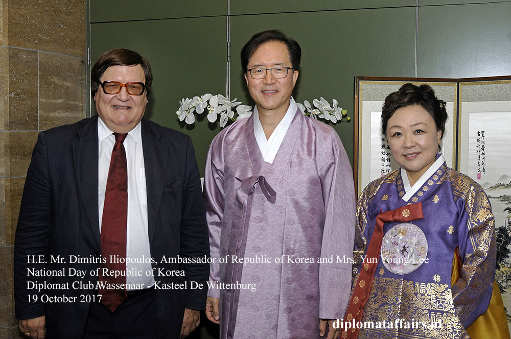 15 H.E. Mr. Dimitris Iliopoulos, Ambassador of Republic of Korea and Mrs. Yun Young Lee