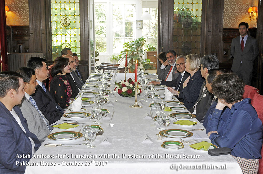 6 Asian Ambassador’s Luncheon with as Chief Guest H.E. Ms Ankie Broekers-Knol