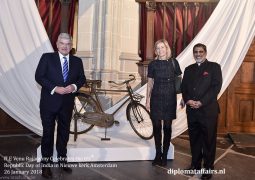 H.E Venu Rajamony Celebrates the 69 th Republic Day of India in Nieuwe Kerk Amsterdam