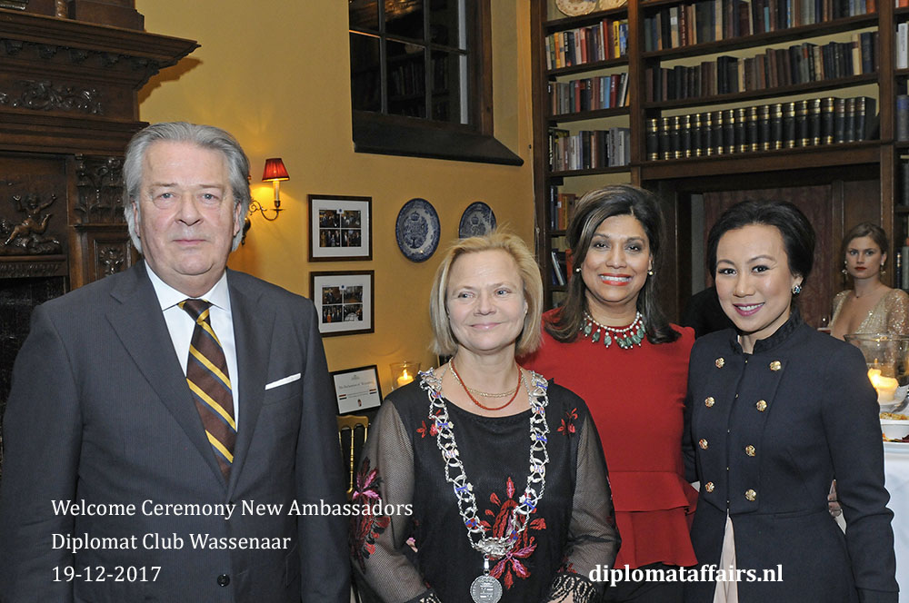 10. Diplomat Club Wassenaar Mr. Peter Bliek Mrs. Linda Zin Malaysia 10. Diplomat Club Wassenaar Mr. Peter Bliek Mrs. Linda Zin Malaysia