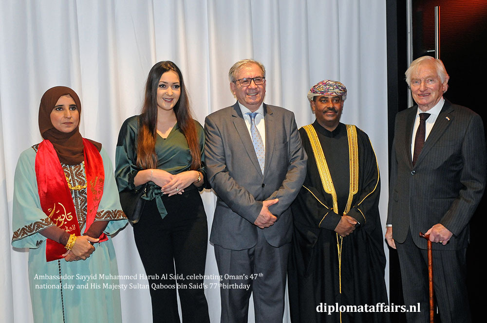 10. diplomataffairs.nl Ambassador Sayyid Muhammed Harub Al Said - Oman’s 47th National Day