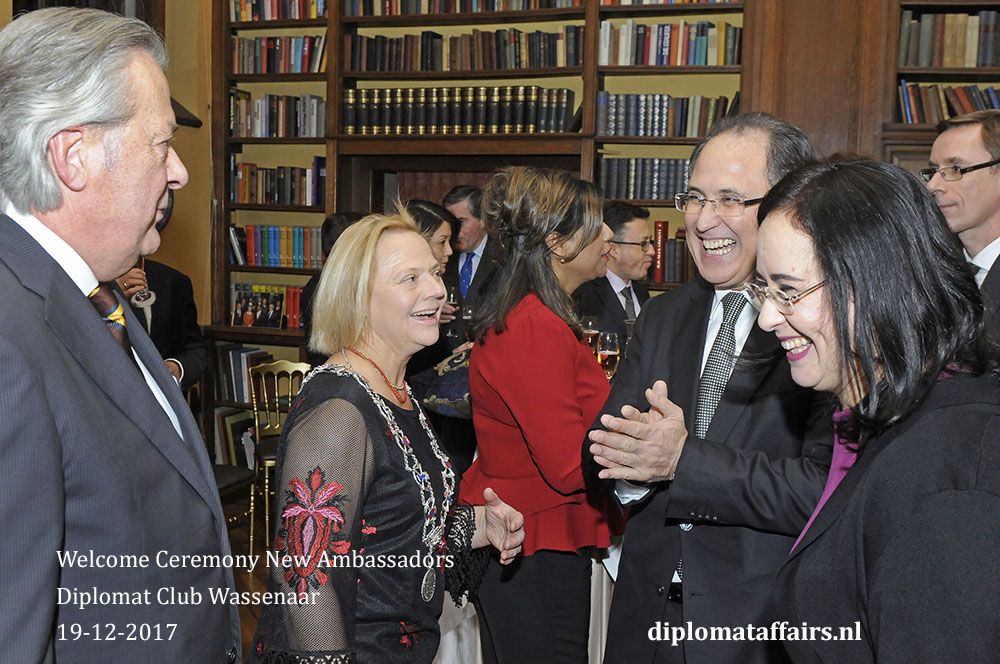 10A. Ambassador of Morocco H.E. Abdelouahab bellouki and Mrs. Najat Bellouki