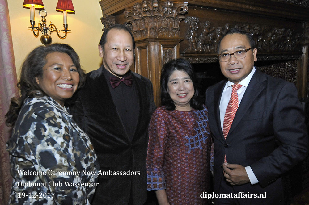 15. Diplomat Club Wassenaar Ambassdor of Indonesia I Gusti Agung Wesaka Puja and Mrs. Puja