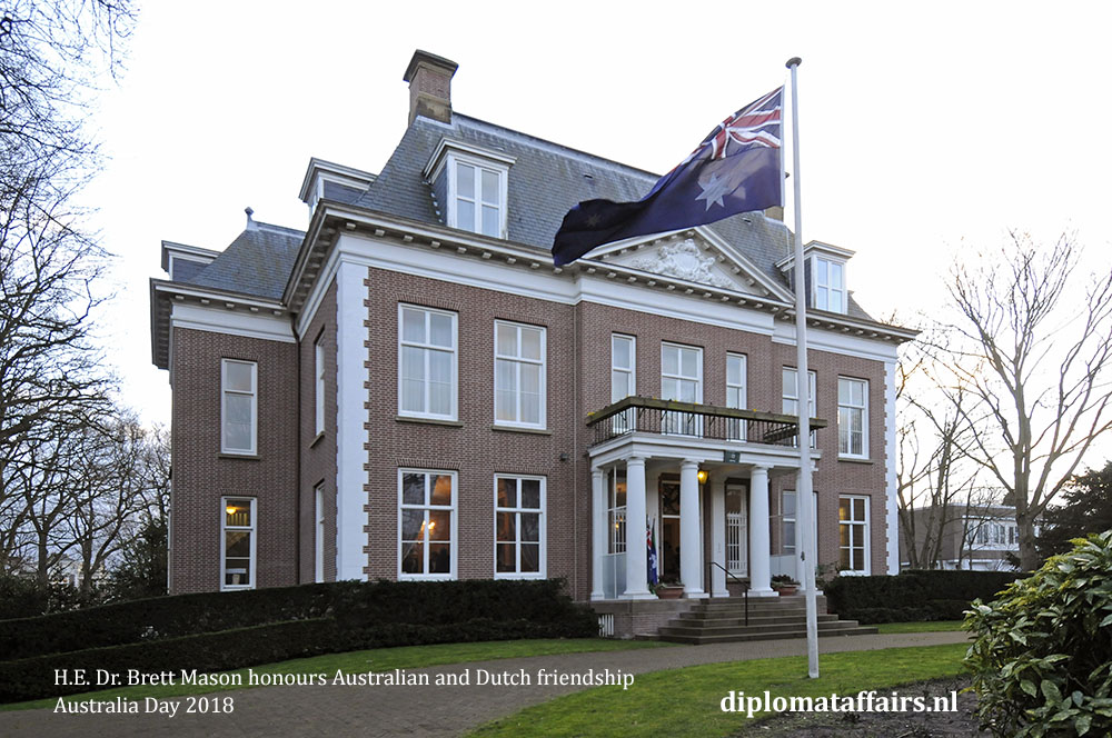 20. H.E. Dr. Brett Mason honours Australian and Dutch friendship 01-02-2018 20. H.E. Dr. Brett Mason honours Australian and Dutch friendship 01-02-2018