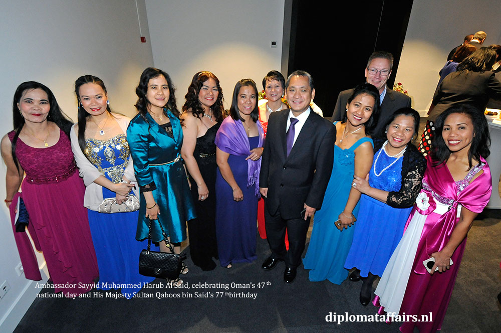 8. diplomataffairs.nl Oman's Nationa Day Ambassador of the Philippines Jaime Victor B. Ledda