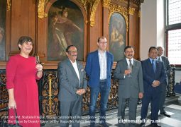 H.E. Md. Shahidul Haque, Foreign Secretary of Bangladesh warmly welcomed in The Hague