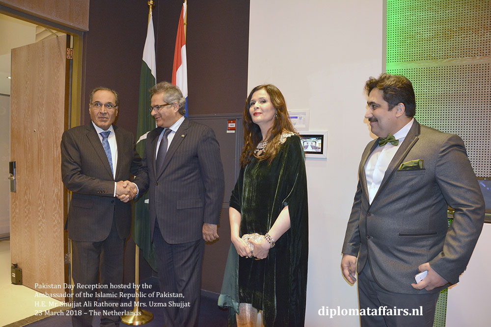 3. H.E. Mr. Abdulaziz Abdullah Abohaimed (Saudi Arabia), H.E. Mr. Shujjat Ali Rathore, Mrs. Uzma Shujjat 3. H.E. Mr. Abdulaziz Abdullah Abohaimed (Saudi Arabia), H.E. Mr. Shujjat Ali Rathore, Mrs. Uzma Shujjat