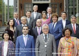 New Ambassadors accredited to The Netherlands warmly welcomed by Dutch society at Diplomat Club Wassenaar, Kasteel de Wittenburg