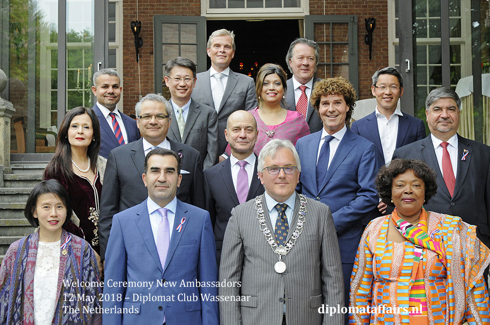Diplomat Club Wassenaar, May 12th 2018 The Netherlands