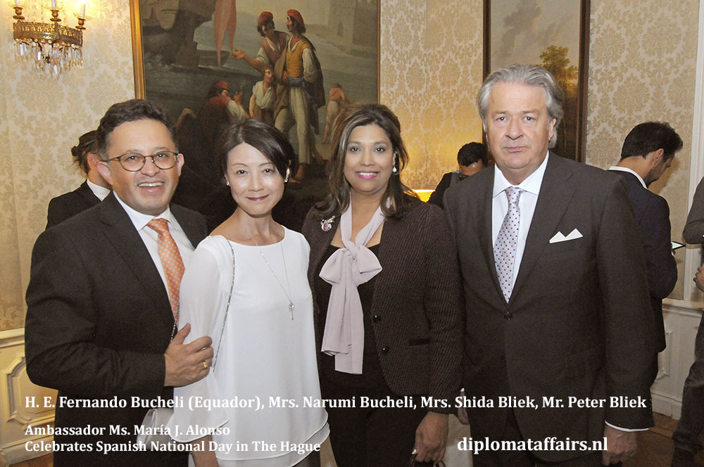 11. H. E. Fernando Bucheli, Mrs. Narumi Bucheli, Mrs. Shida Bliek, Mr. Peter Bliek 11. H. E. Fernando Bucheli, Mrs. Narumi Bucheli, Mrs. Shida Bliek, Mr. Peter Bliek