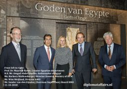 Ambassador Amgad Ghaffar hails “The gods of Egypt” and the relentless efforts of Rijksmuseum van Oudheden