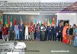 Africa day 2019: reaping the fruits of the efforts made 56 years ago by the Founding Fathers of the Organisation of African Unity