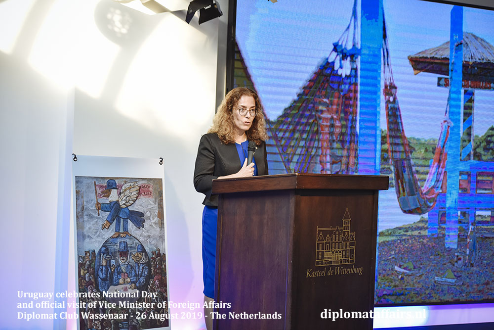 1 .jpg Ambassador of Uruguay, H.E. Mrs. Laura Dupuy 1 .jpg Ambassador of Uruguay, H.E. Mrs. Laura Dupuy