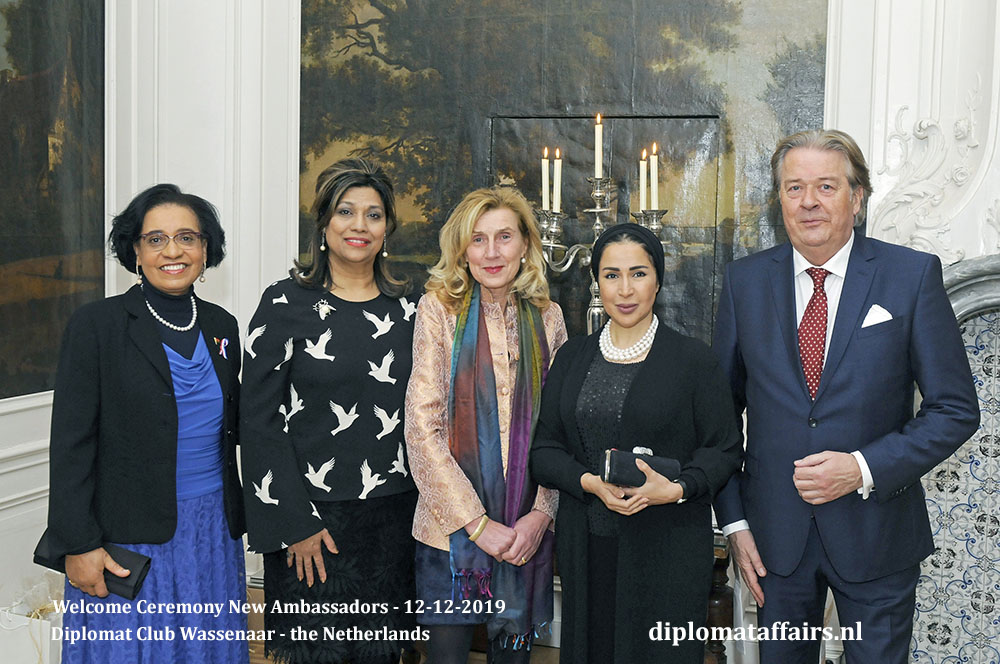 10e.jpg Ambassador of Angola, H.E. Mrs Maria Isabel Gomes Godinho de Resende Encoge, Mrs Shida Bliek, Dr Marjolein de Bois, Mrs Jamilah Otaibi (Kuwait) Mr Peter Bliek Diplomat Affairs Magazine 10e.jpg Ambassador of Angola, H.E. Mrs Maria Isabel Gomes Godinho de Resende Encoge, Mrs Shida Bliek, Dr Marjolein de Bois, Mrs Jamilah Otaibi (Kuwait) Mr Peter Bliek Diplomat Affairs Magazine