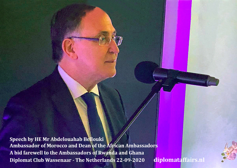 04.jpg Speech by HE Mr Abdelouahab Bellouki, Ambassador of Morocco and Dean of the African Ambassadors Diplomat Affairs Magazine