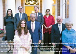 Australian Ambassador bids farewell to the Ambassador of Pakistan  to the Netherlands