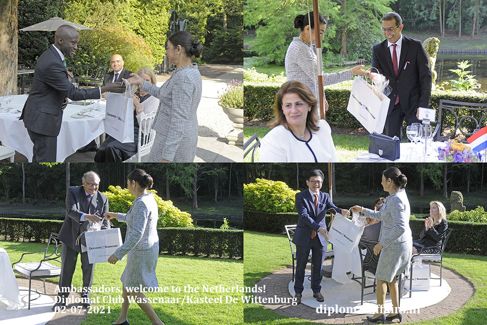 8. Welcome Ceremony hosted by Mrs. Shida Bliek. Dutch cheese for H.E. Olivier Jean Patrick Nduhungirehe,H.E. Ziad M.D. Al Atiyah, H.E. R. Khargi and H.E. Chatri Archjananun 8. Welcome Ceremony hosted by Mrs. Shida Bliek. Dutch cheese for H.E. Olivier Jean Patrick Nduhungirehe,H.E. Ziad M.D. Al Atiyah, H.E. R. Khargi and H.E. Chatri Archjananun