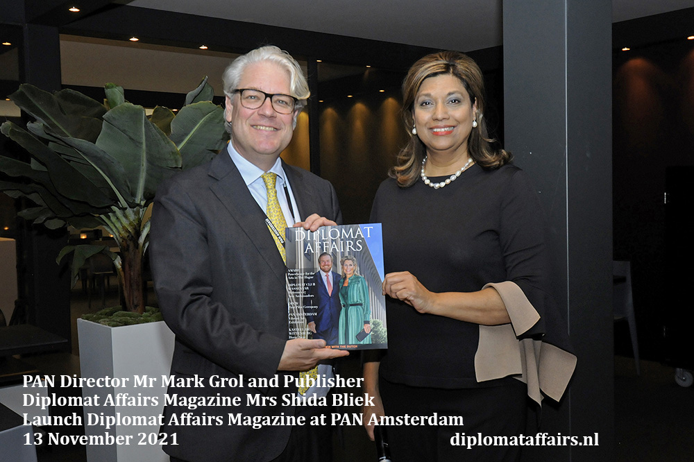 2.-PAN-Director-Mr-Mark-Grol-and-Publisher-Diplomat-Affairs-Magazine-Mrs-Shida-Bliek-Launch-Diplomat-Affairs-Magazine-2021_2022