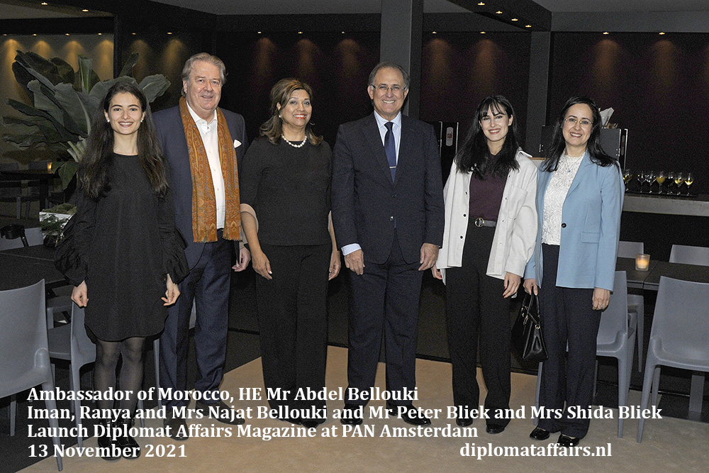 4.-Ambassador-of-Morocco-HE-Mr-Abdel-Bellouki-Iman-Ranya-and-Mrs-Najat-Bellouki-and-Mr-Peter-Bliek-and-Mrs-Shida-Bliek