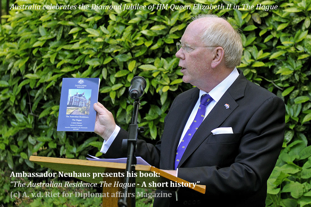 4.-Ambassador-Neuhaus-presents-his-book.-Diplomat-Affairs-Magazine 4.-Ambassador-Neuhaus-presents-his-book.-Diplomat-Affairs-Magazine