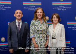 Azerbaijan Marks Independence Day in The Hague, Showcasing Expanding Partnership with the Netherlands